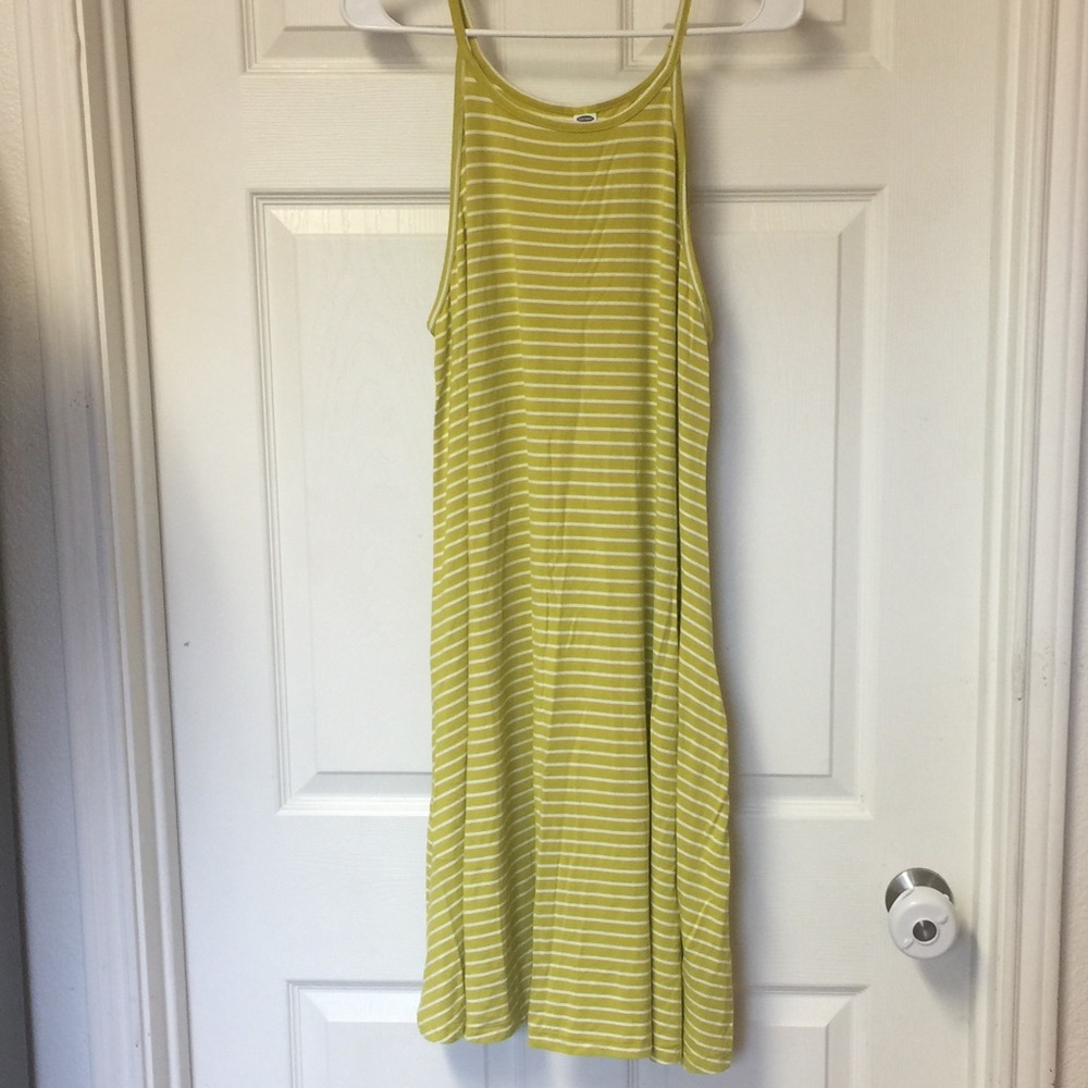 Old Navy High Neck Jersey Swing Dress