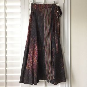 Maxi Wrap Skirt Free People XS