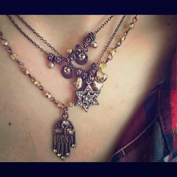Seasonal Whispers Jewelry - Seasonal Whispers Necklace Copper Multi Strand