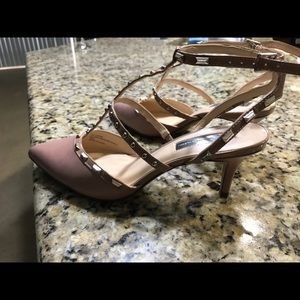 INC Carma Blush Pointy Kitten Heels