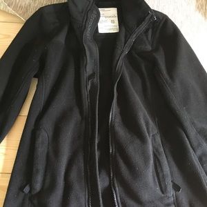 Aeropostale Black Fleece Jacket