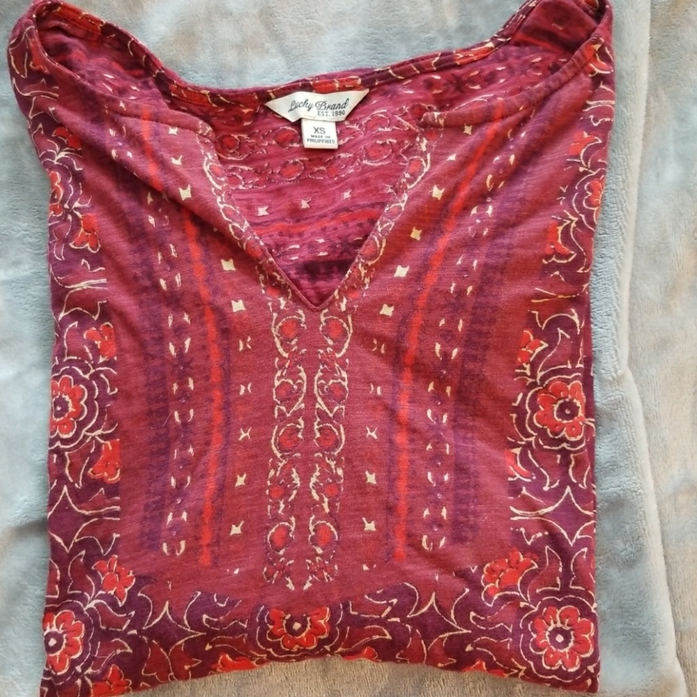 Lucky Brand pattern top