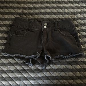 FREE WITH ANY PURCHASE Black Jean Shorts