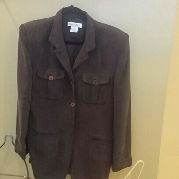 100% Silk Blazer - Picture 1 of 1