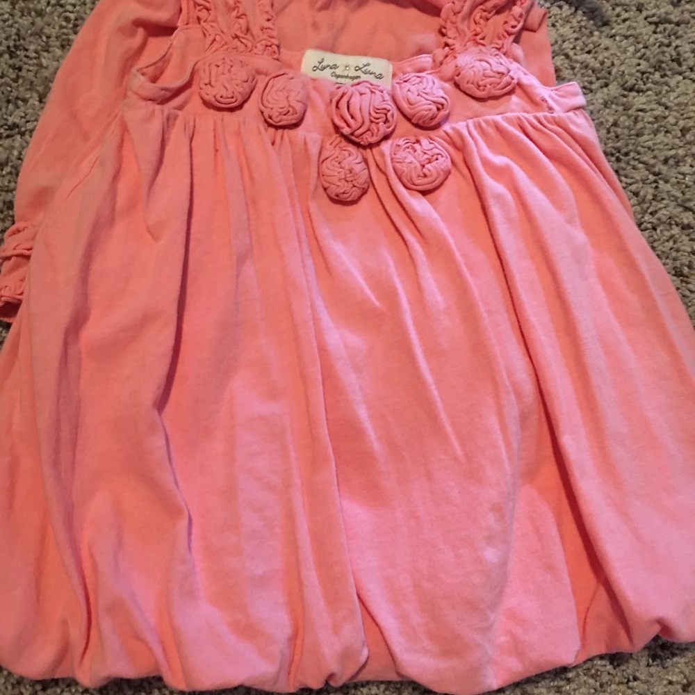 Luna Luna boutique set pink 6-12 mo