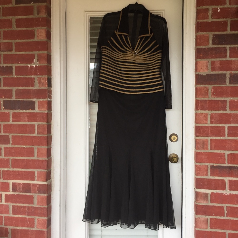 2 Piece JS Collections Long Skirt and Blouse