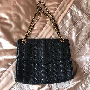 Rebecca Minkoff Bag black and gold