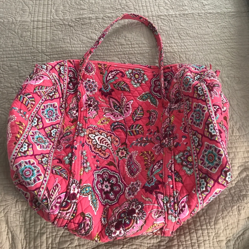 Large Vera Bradley Duffle Bag