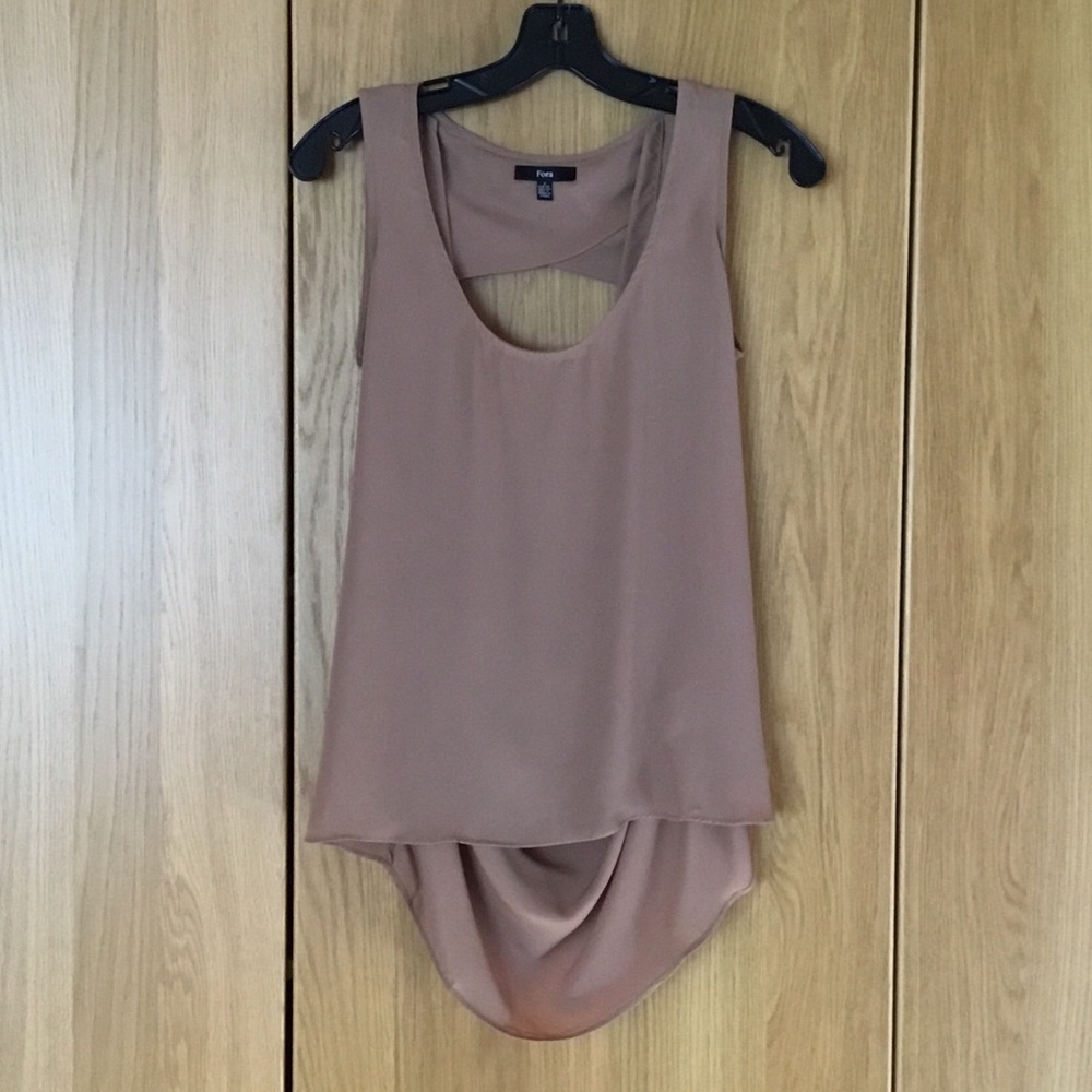 Fora Draped Back Top