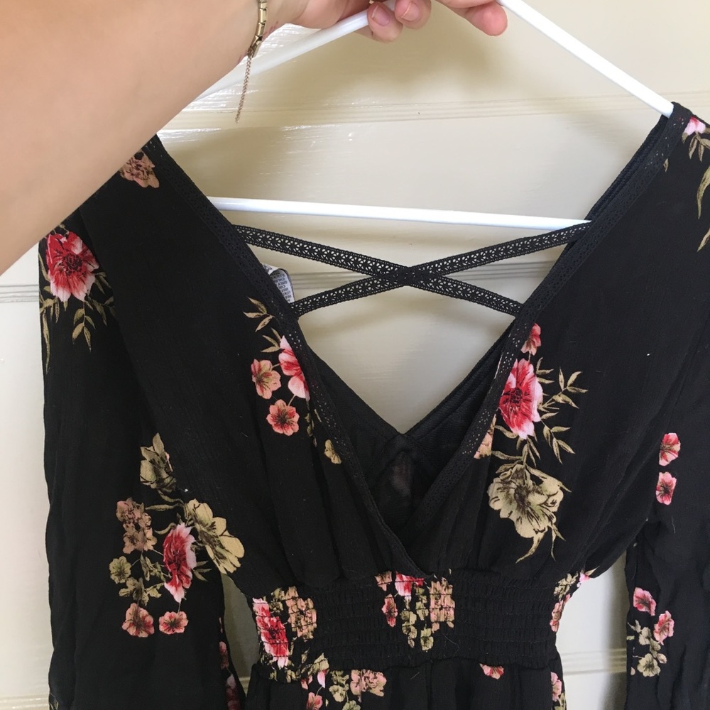 Floral Tie Dress