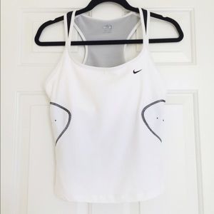 Nike athletic tank too built in bra