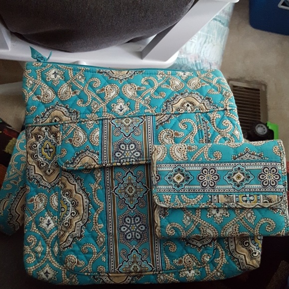 Vera Bradley Handbags - Vera Bradley Hipster and Euro Wallet