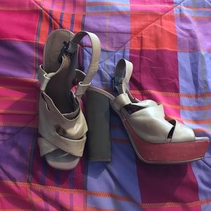 Tan heels