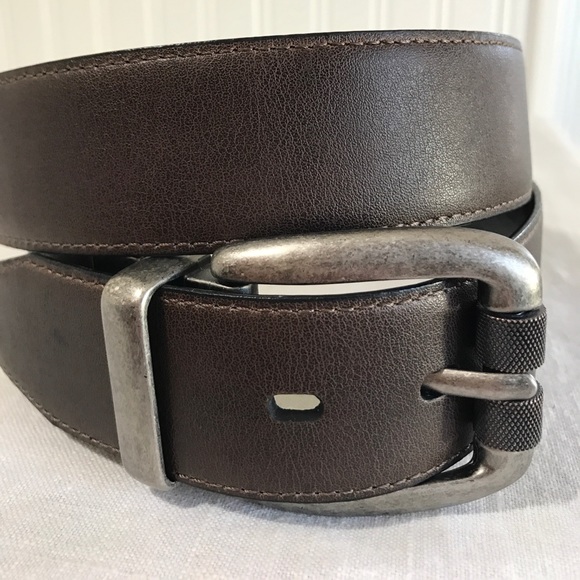 Size 30 Levi's Leather Brown/Black reversible Belt - Picture 4 of 8