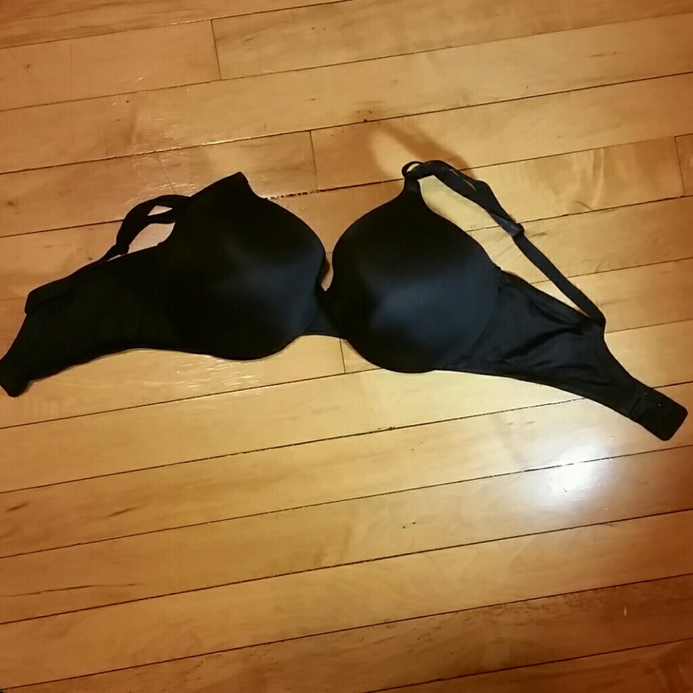 Warner's Push up Black Bra Size 34D
