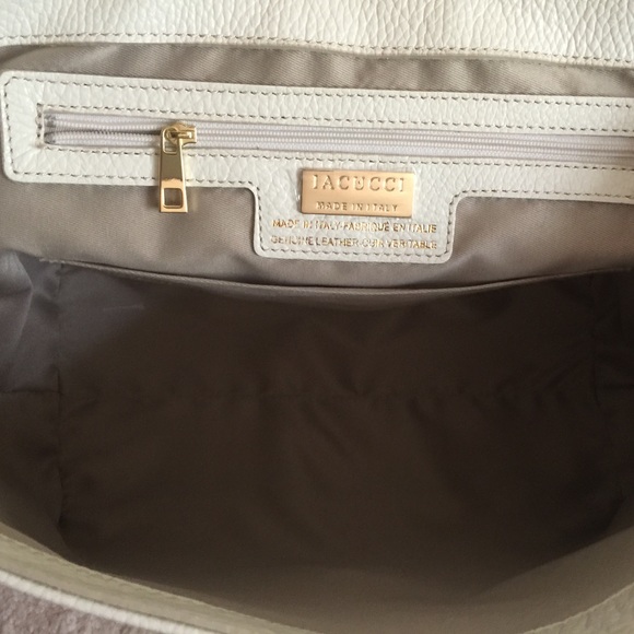 IACUCCI made in Italy leather bag - Picture 3 of 5