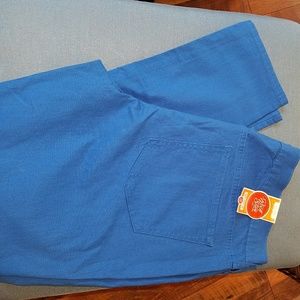Bright Blue Old Navy Rockstar Crops