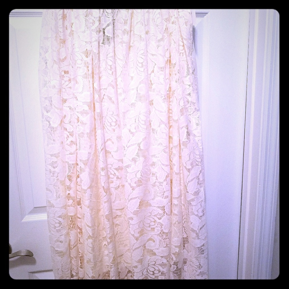 Lace Maxi Skirt