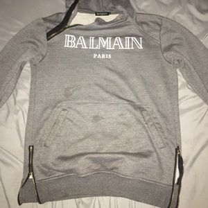 AUTHENTIC BALMAIN zip hoodie.