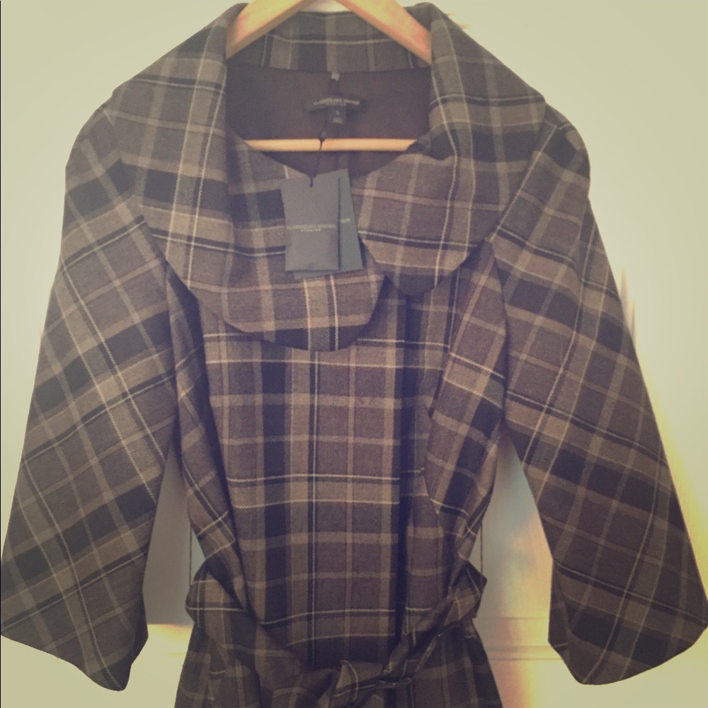 Classiques Entier Plad Wool Coat