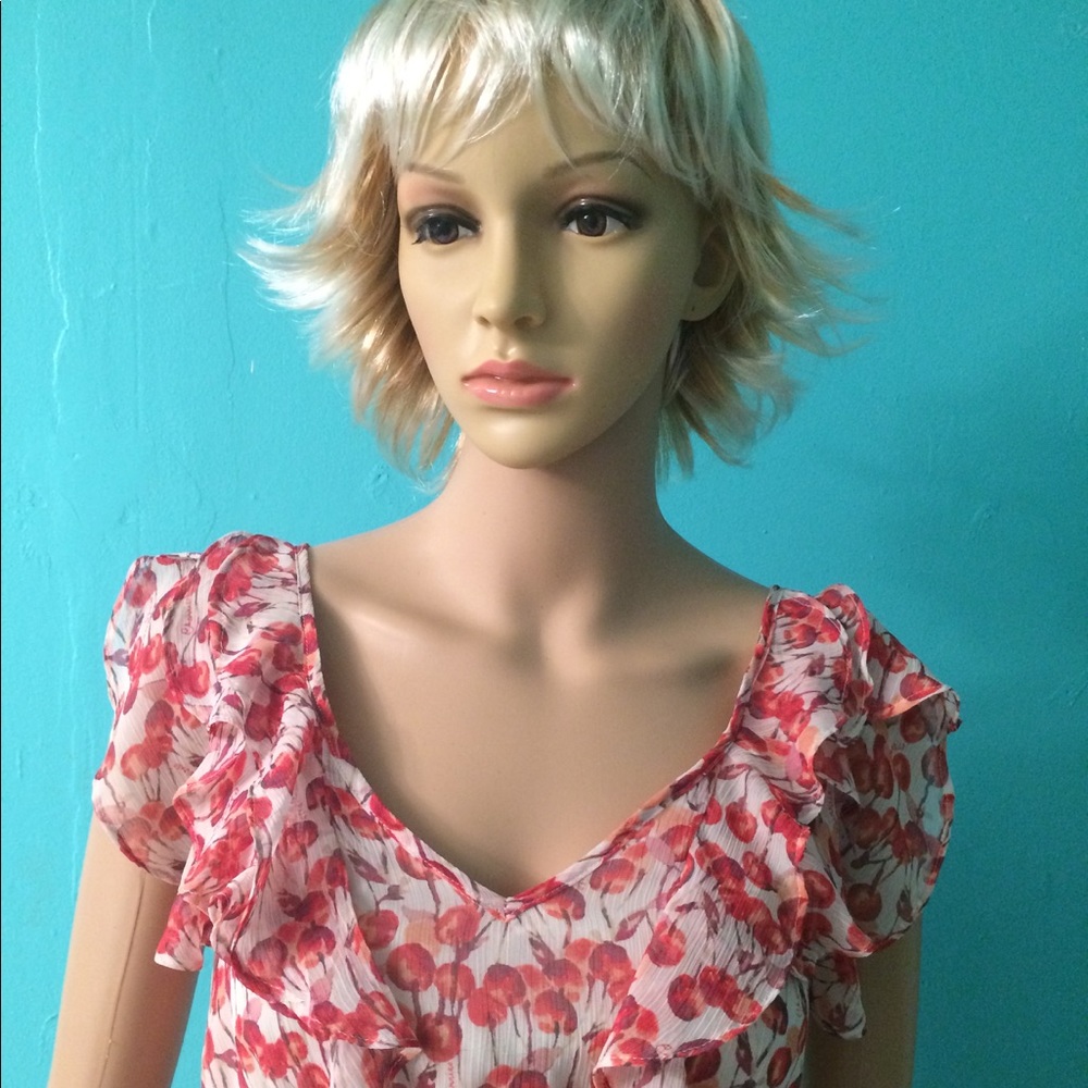 Lauren Conrad Maxi Cherry Dress