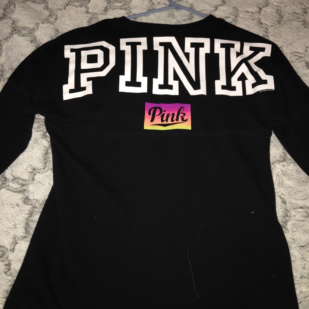 V.S long sleeve ombre shirt