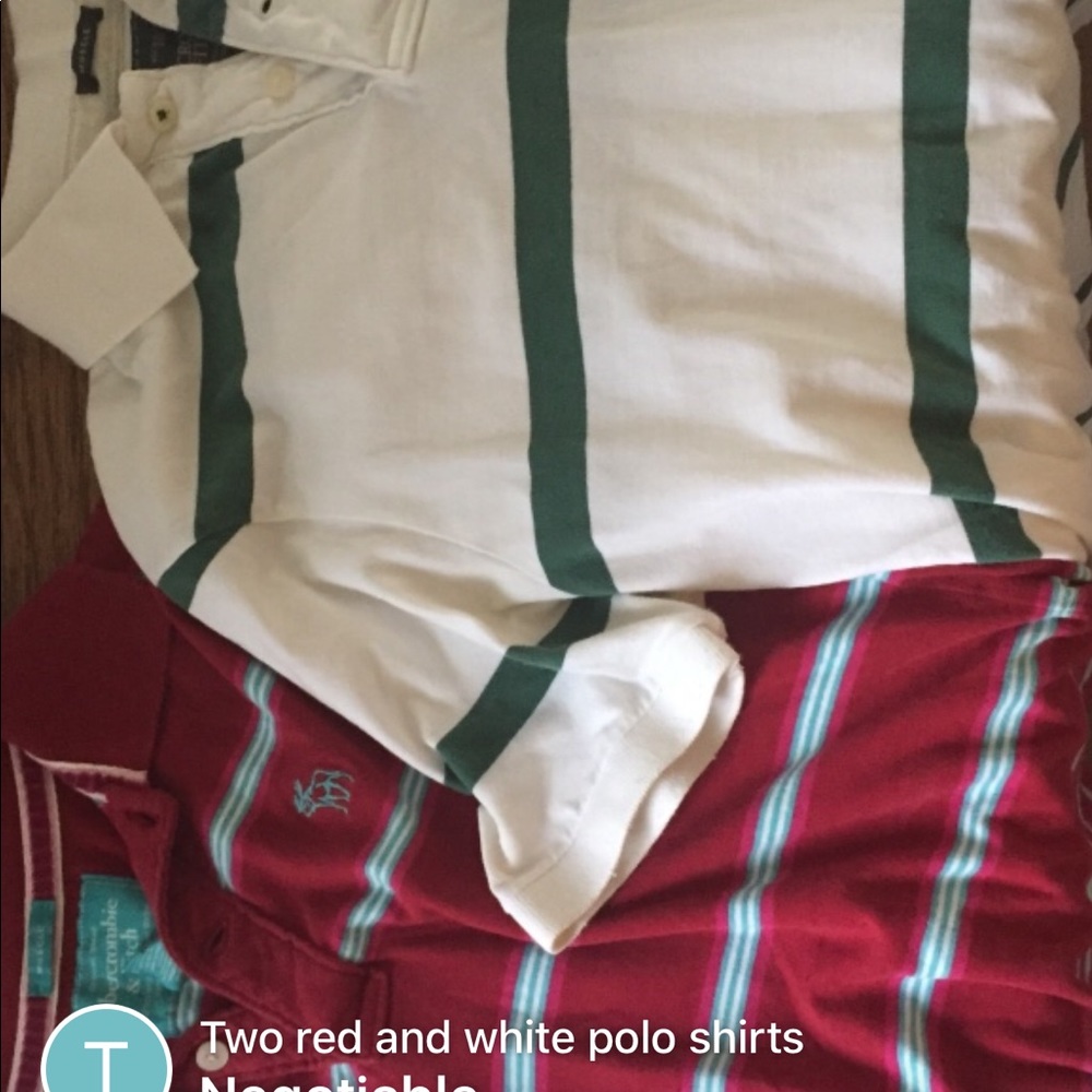 Abercrombie / Hollister collared shirts