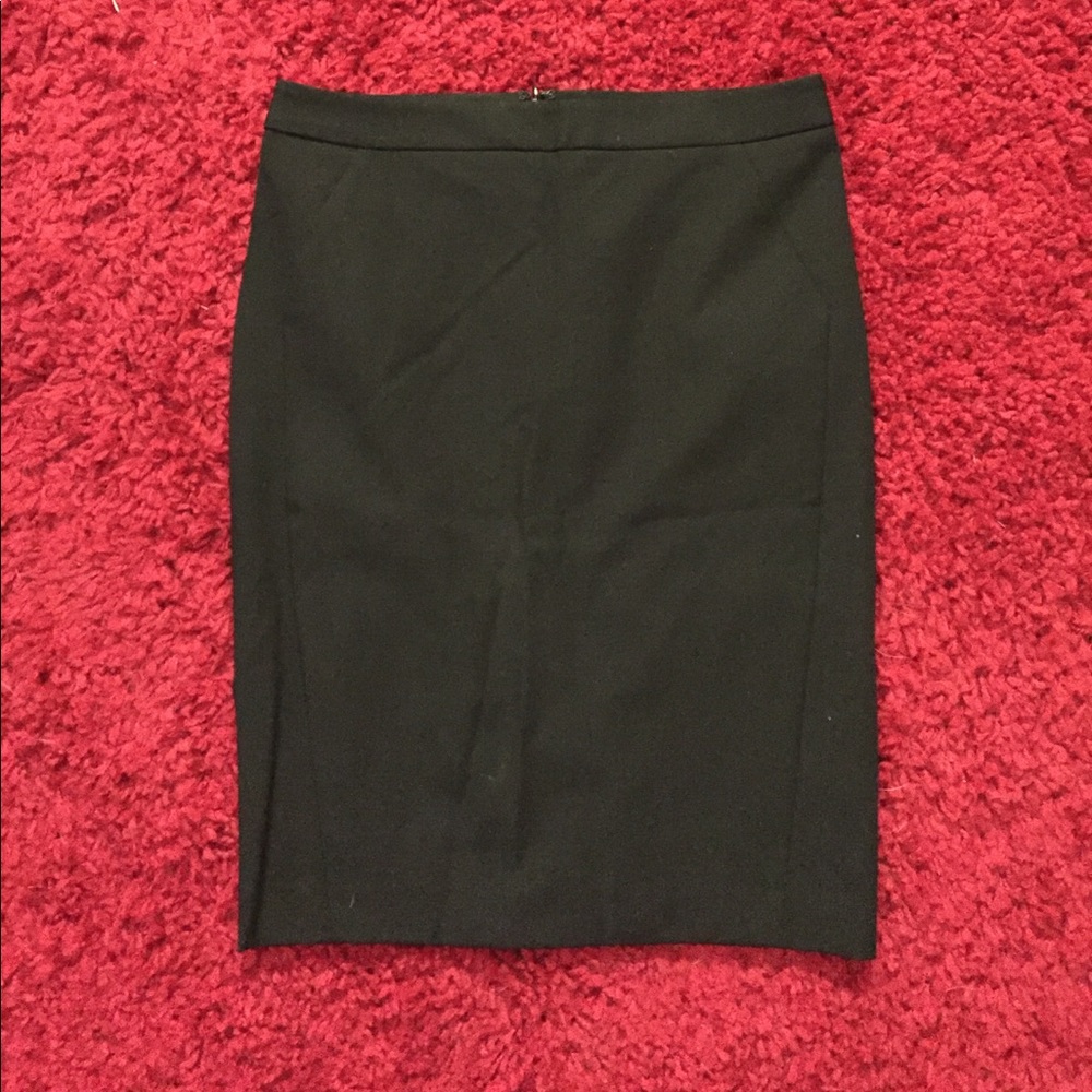 Black LOFT Pencil Skirt