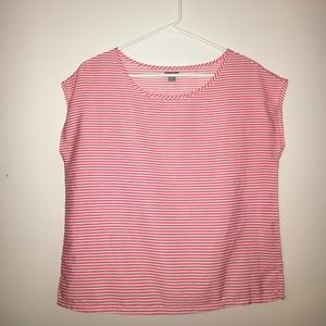 Aerie size xs shirt sleeve striped top