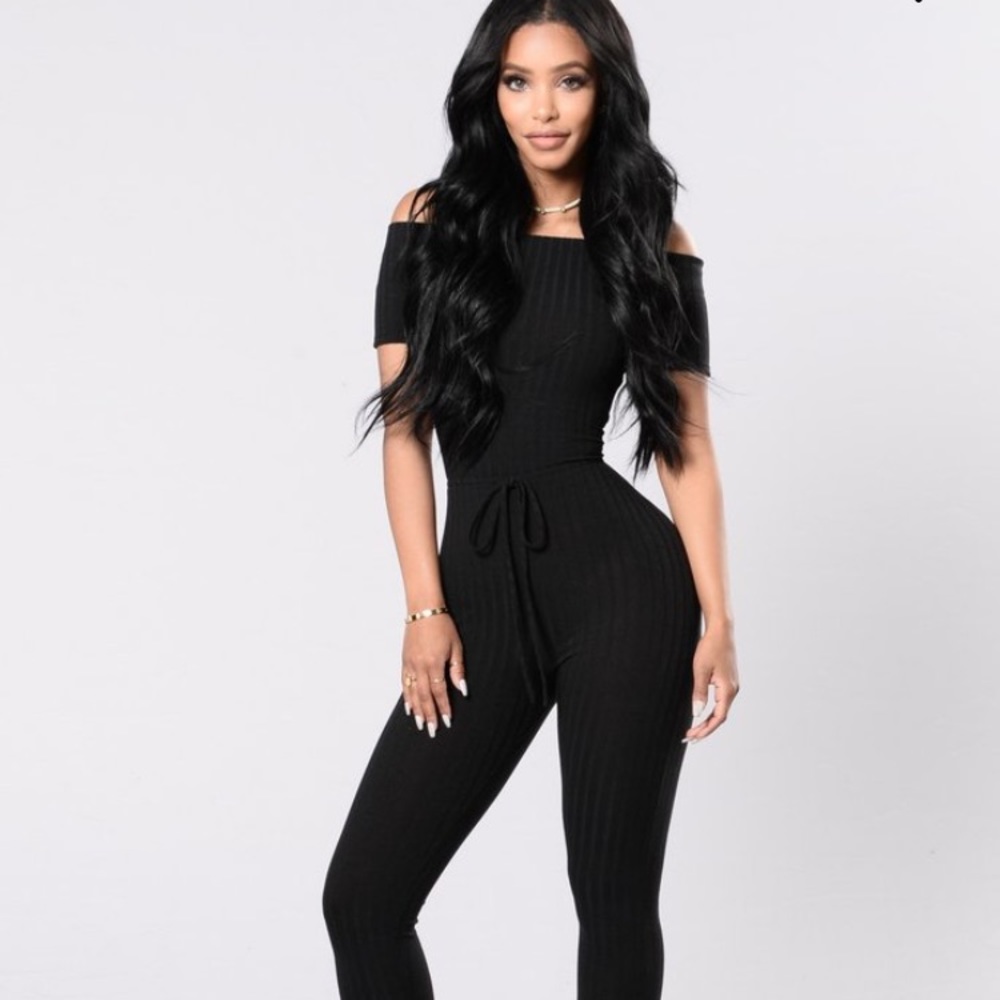 Black jumpsuit