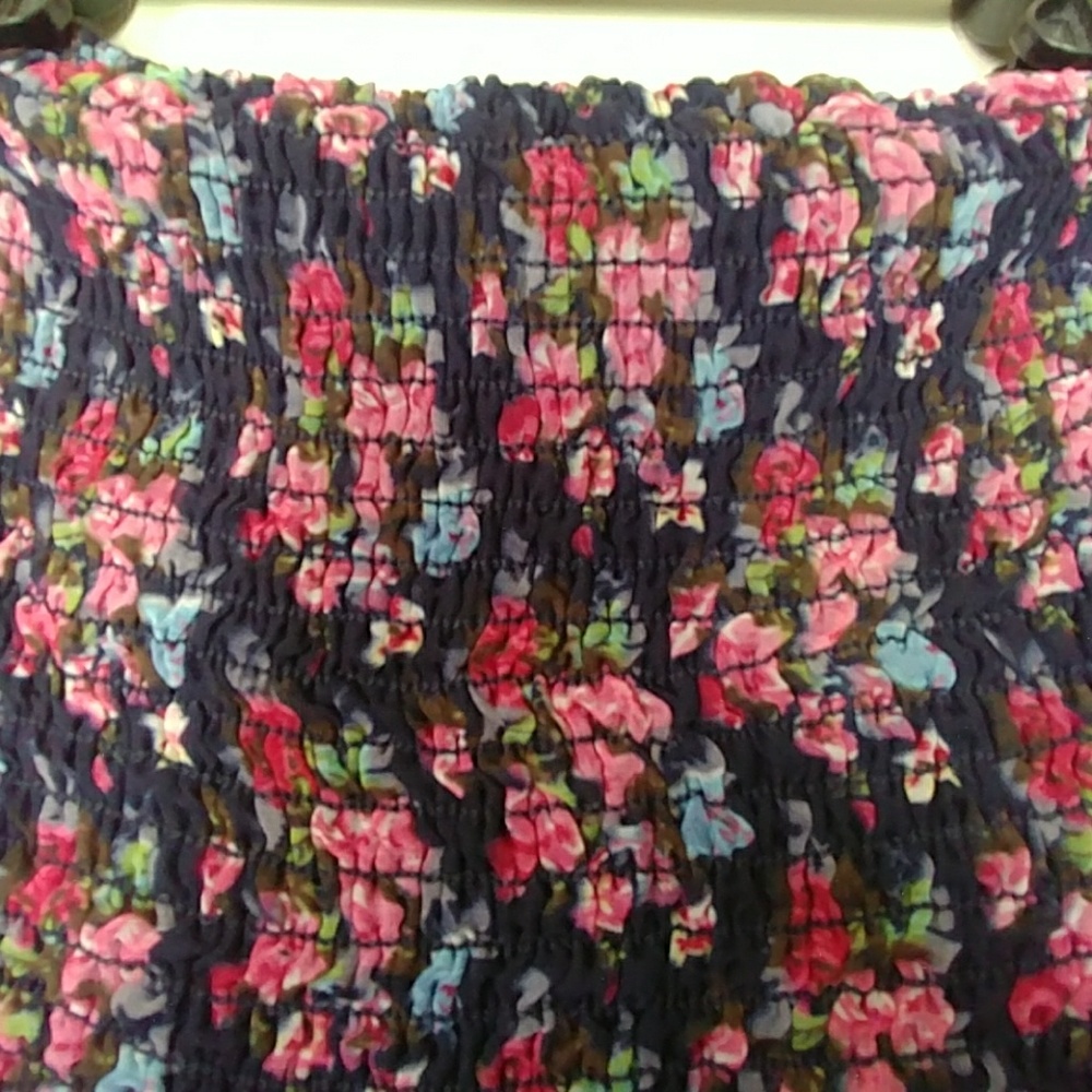 💜💜NASTY GAL HIGH WAIST FLORAL MINI SKIRT SIZE L - Picture 8 of 8