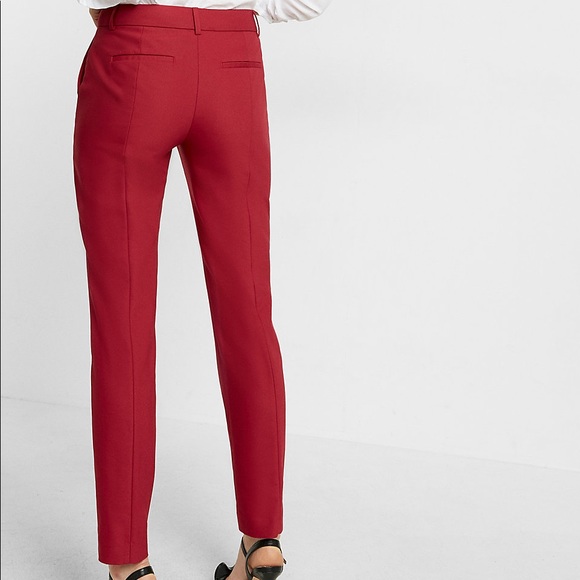 mid rise columnist ankle pant