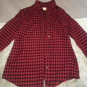 J.crew checkered flannel