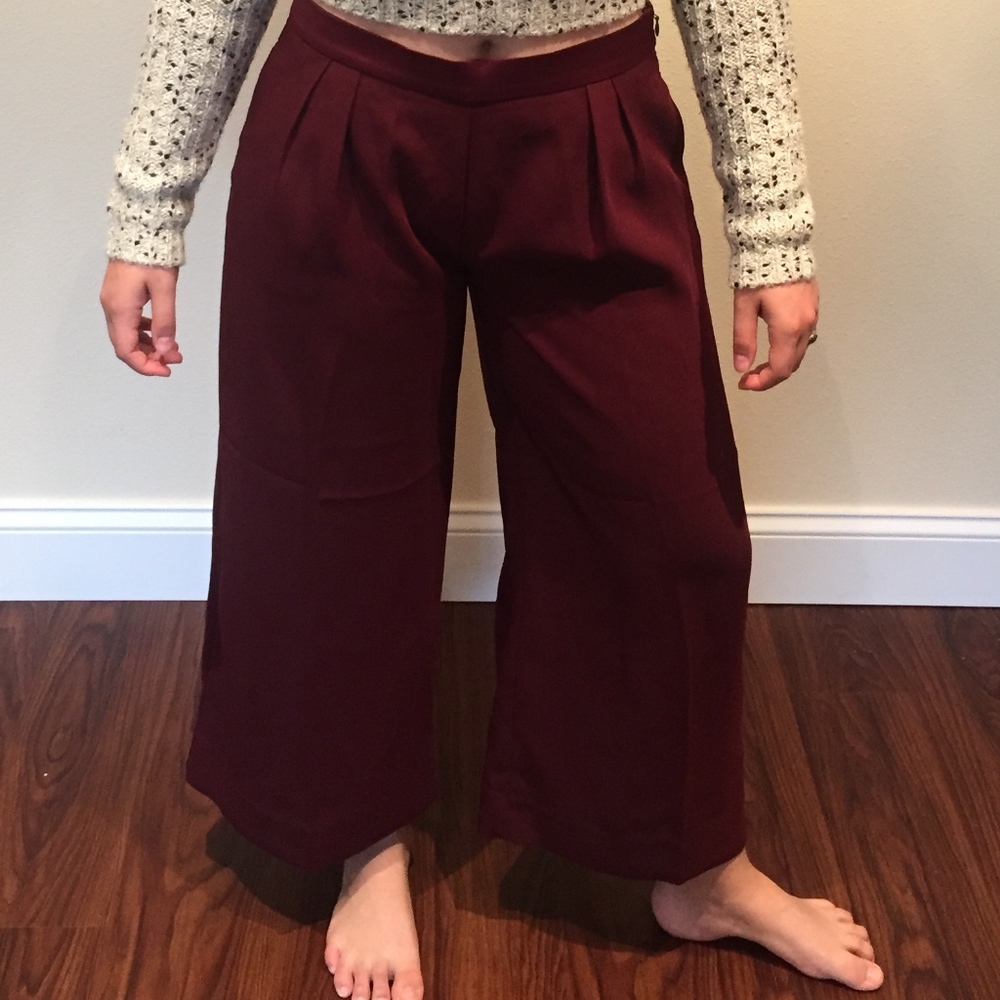 Banana Republic 6 Petite Wide Leg Pants