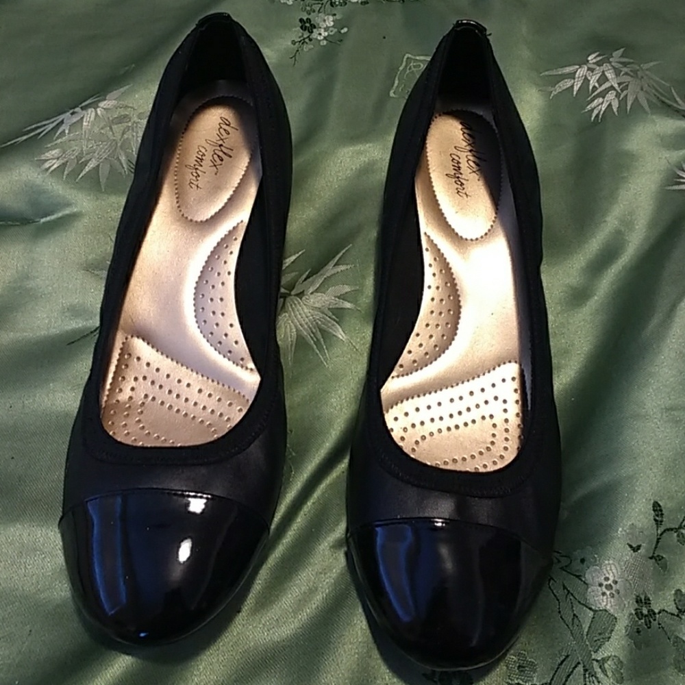 Deflex comfort Black slip on