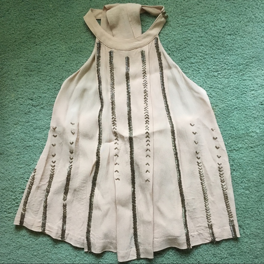 NWT Simply Days beaded top