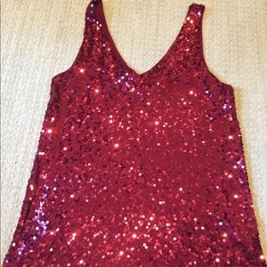 J.Crew Factory sequin tank