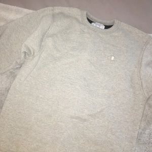 Grey champion unisex sweatshirt