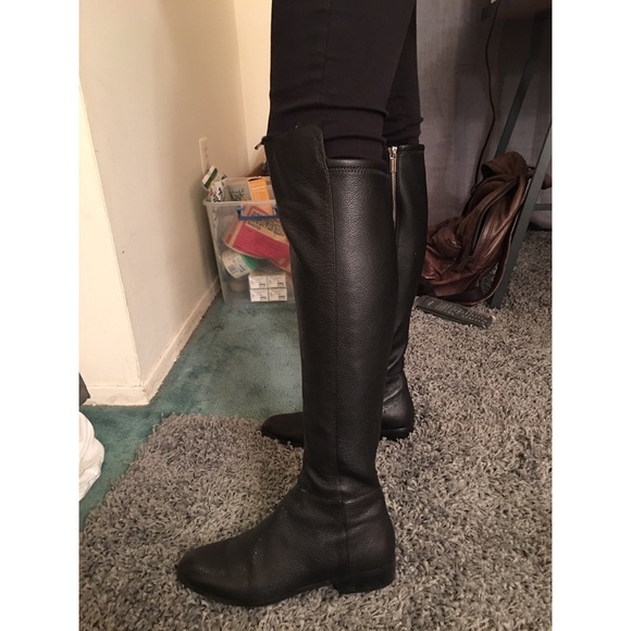 Michael kors leather tall zip boots - Picture 1 of 6