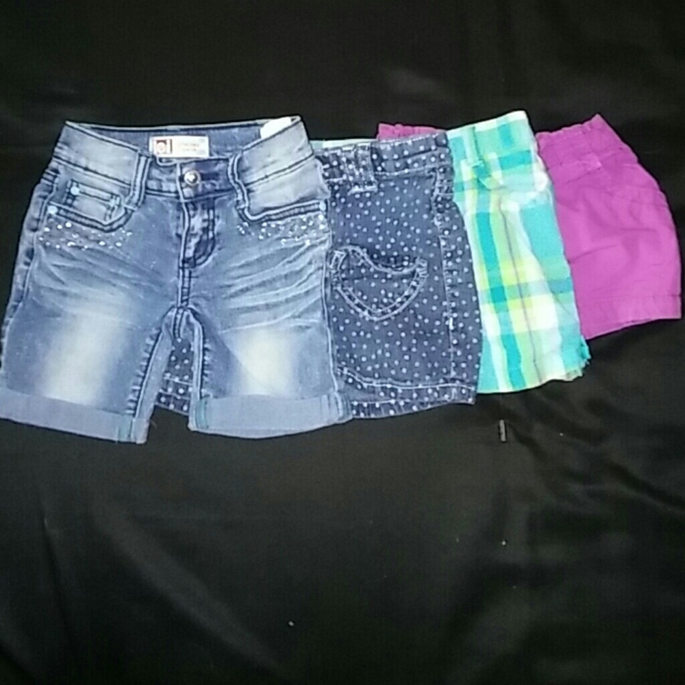 4/5T Girls Shorts Bundle of 4