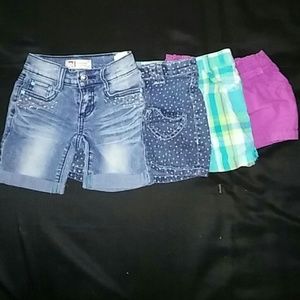 4/5T Girls Shorts Bundle of 4