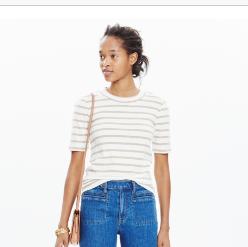 Lo-fi tee in stripe