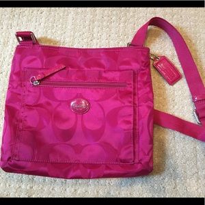 Coach cross body bag