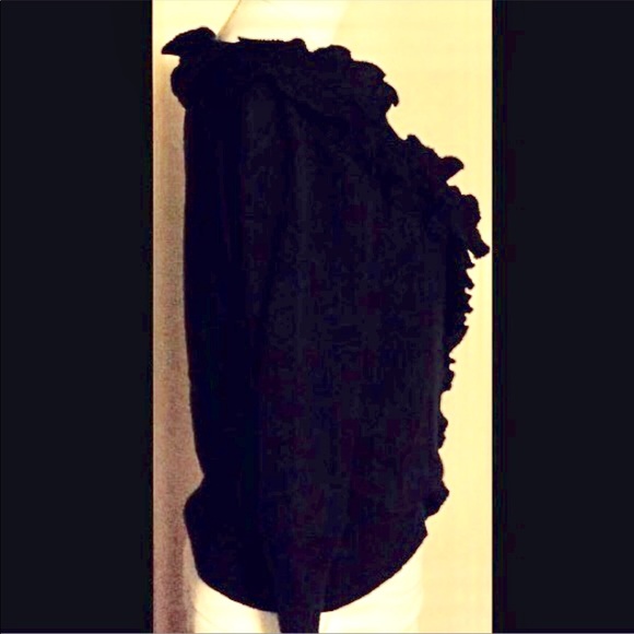 Cremieux Ruffle Cardigan - Picture 2 of 4