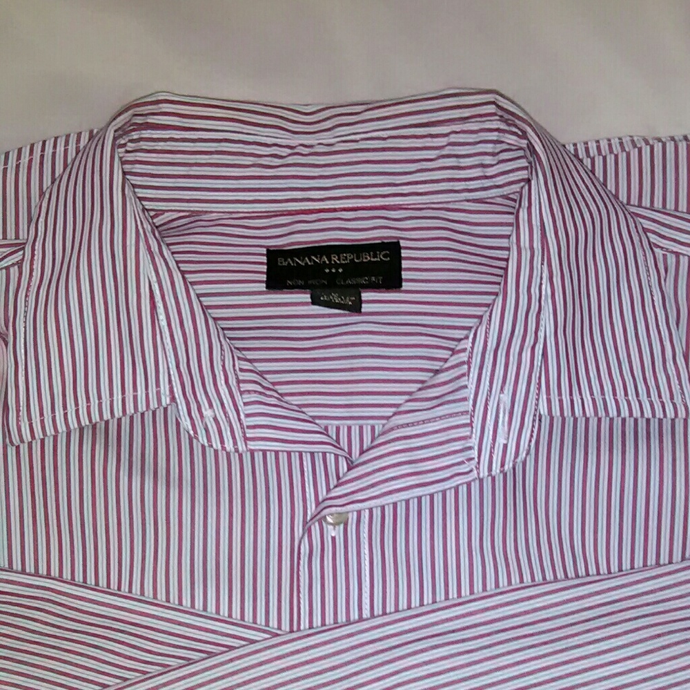 Banana republic button down long sleeve med