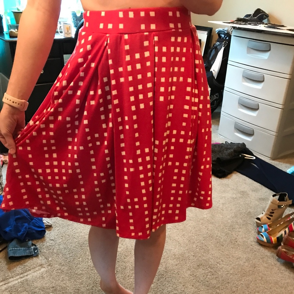 Lularoe Madison skirt, worn once