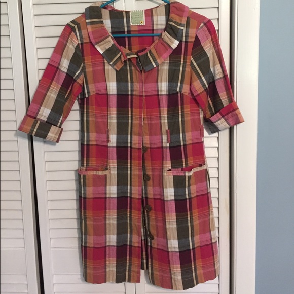 Anthro shirt dress - Picture 1 of 5