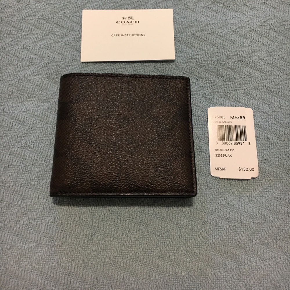 Men's Mahogany Wallet