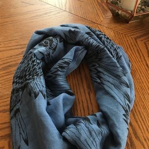 Sheer Patterned Scarf