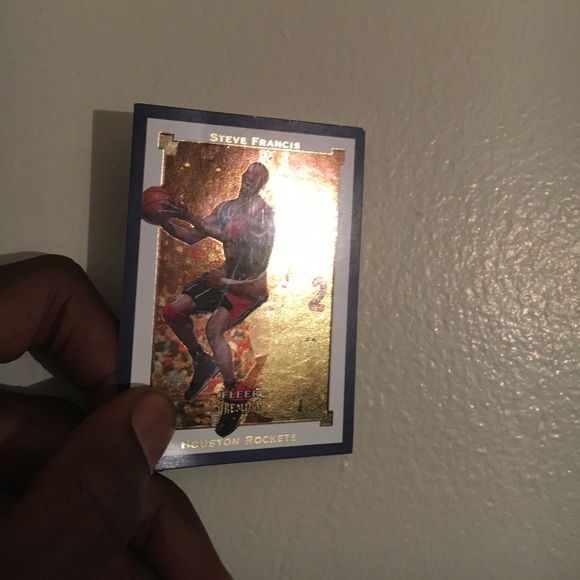 Collectible Steve Francis Card - Picture 2 of 4